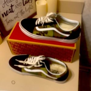 Old Skool Camo Vans